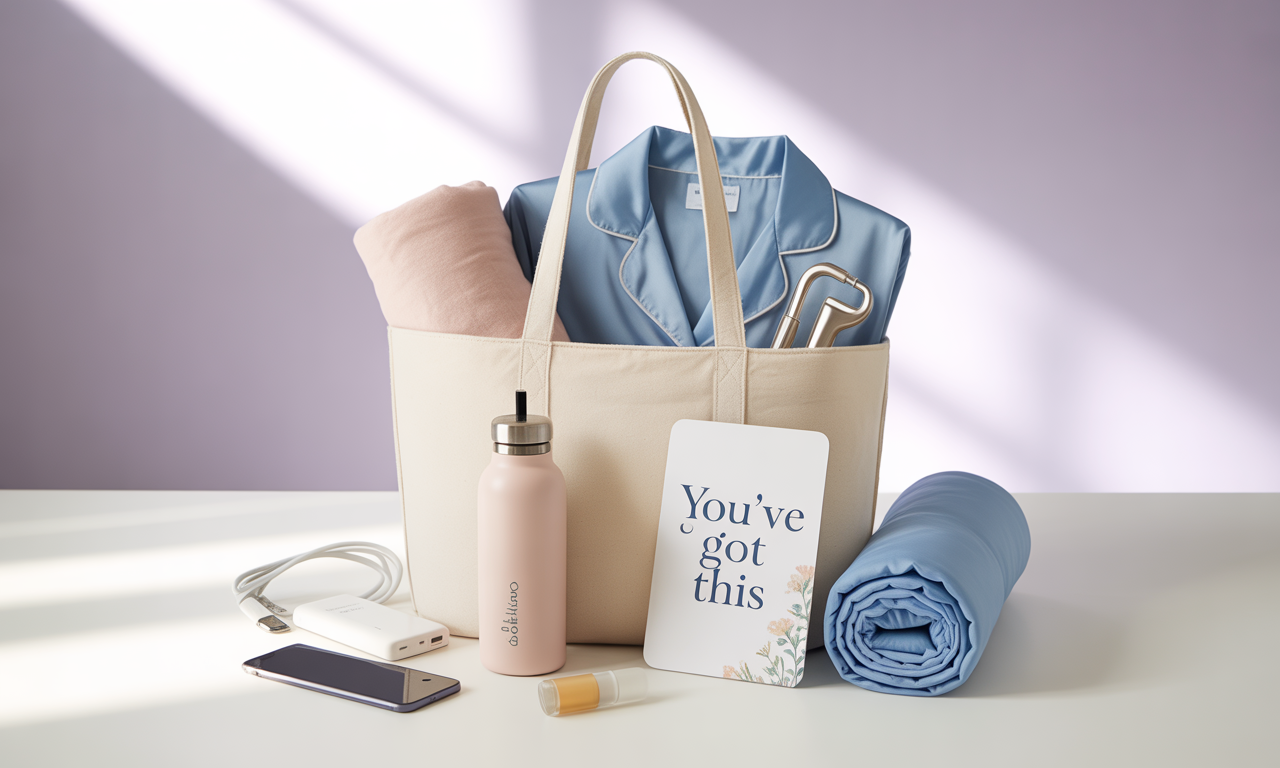 Surgery recovery pack contents